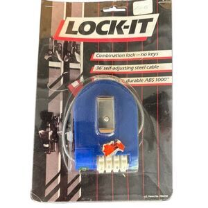 Lock-It Vintage Bicycle Combination Lock